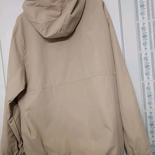 H&M men's windbreaker jacket new, beige, size XL