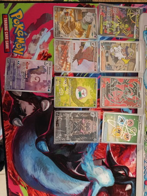 Pokemon cards lot of 9 like new, perfect order