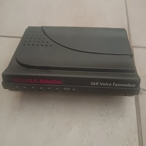 US Robotics 56K Voice Faxmodem vintage, used
