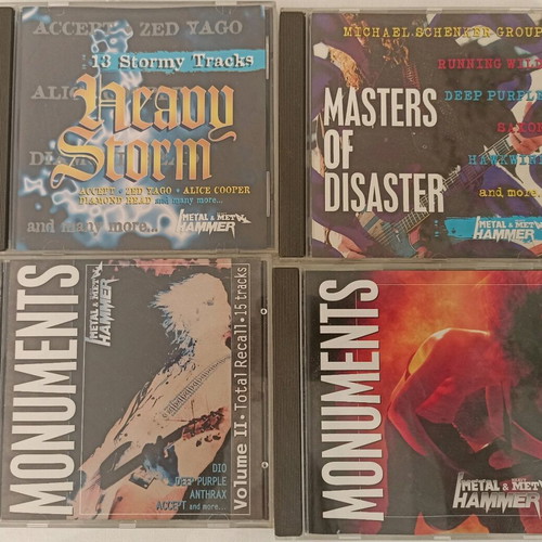 Heavy Metal CD collection pack used from Metal Hammer