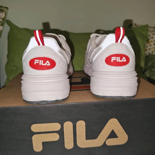Fila Actix sneakers size 44 new, white and red