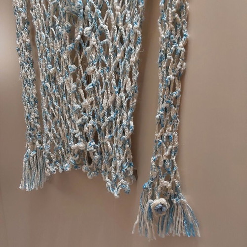 Handmade knitted openwork sweater Acne Studios, like new, size S