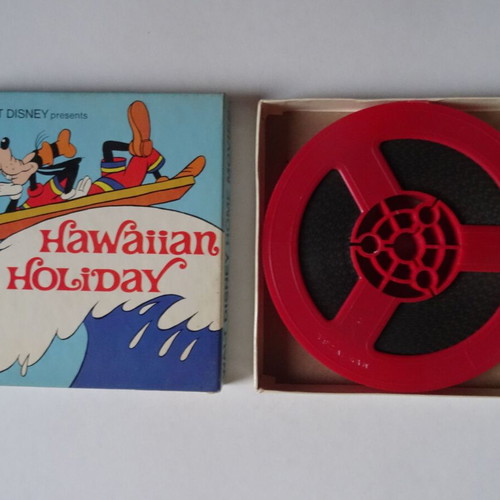 Disney Super 8mm silent cartoon films like new, pack of 2