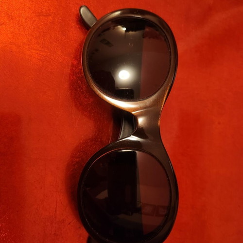 Cartier Panthère Oversized Sunglasses Like New Dark Brown