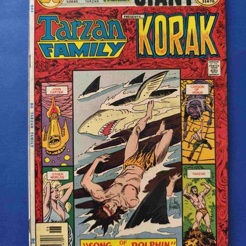 Tarzan Family 63 comic book used, English