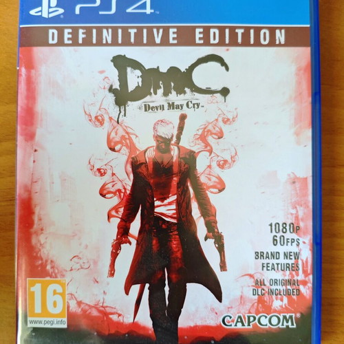 Devil May Cry Definitive Edition PS4 used, action adventure puzzle