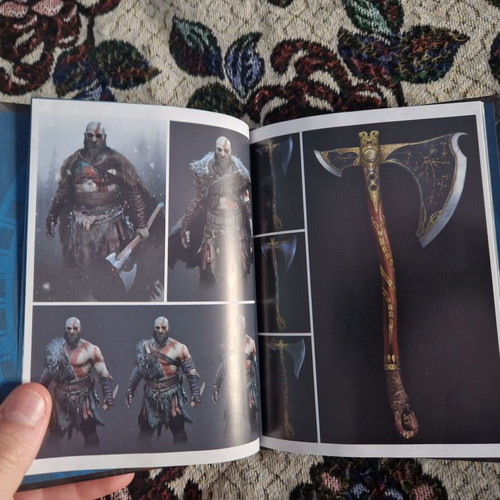 God of War Ragnarok artbook like new