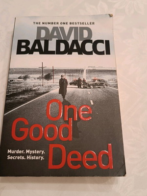 One Good Deed book by David Baldacci like new, English