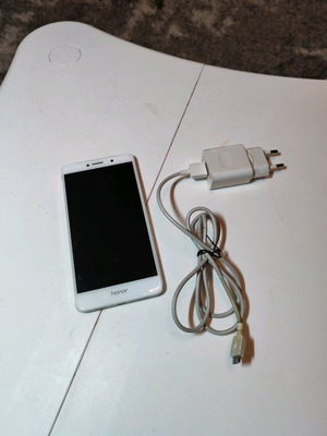 Huawei honor x5 μεταχειρισμένο κινητό, άσπρο, 16GB, Dual SIM