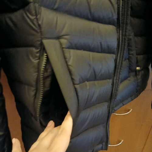 Blessed by Mareiano men's jacket XL like new, waterproof, black orange