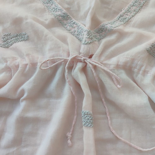 Achilleas Accessorize Cotton Caftan used, powder pink, size 9-12