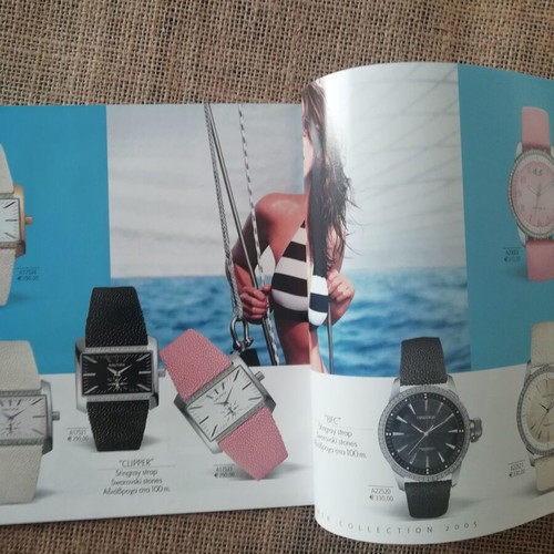 Nautica 2005 promotional watch catalog like new