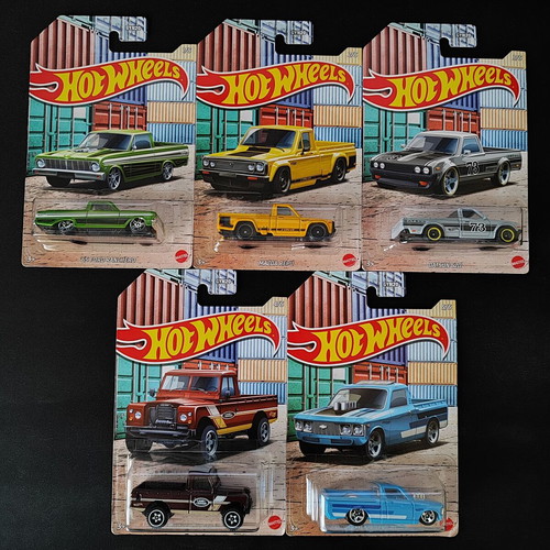 Complete Hot Wheels Hot Pickups Series 2021 set, new