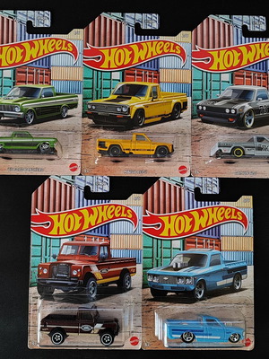 Ολοκληρωμένο σετ Hot Wheels Hot Pickups Series 2021, καινούργιο