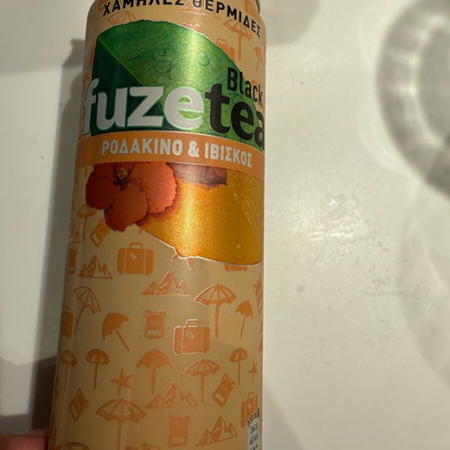 Peach Fuztea new with hibiscus