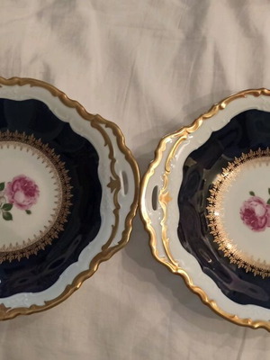 Reichenbach porcelain serving bowls set of 2 new, German quality