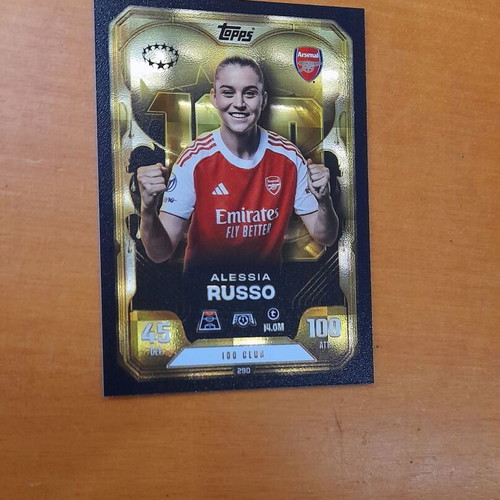 Topps card match ataxx 100 Club Alessia Russo new