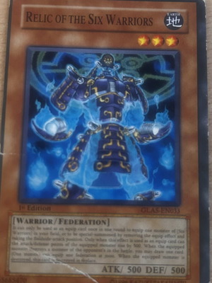 Relic of the Six Warriors Yu-Gi-Oh! card, Gladiator’s Assault series