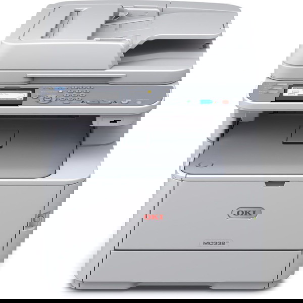 OKI MC332DN LASER Мултифункционално устройство (с пълни тонери, +1 тонер циан)