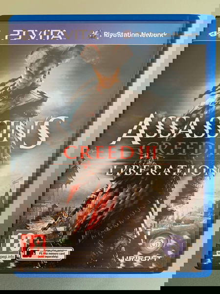 PS VITA ASSASSIN'S CREED 'LIBERATION' ΣΠΑΝΙΟ ΑΡΙΣΤΗ ΚΑΤΑΣΤΑΣΗ !