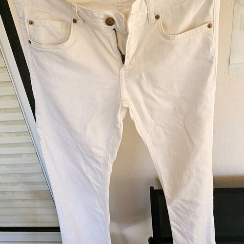 White Zara Z1975 jeans new, soft denim, regular waist