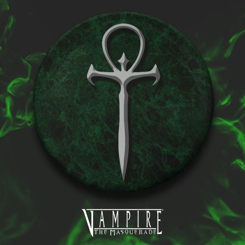 Vampire The Masquerade pins new, set of 2, 3.2cm