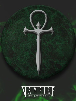 Vampire The Masquerade pins new, set of 2, 3.2cm