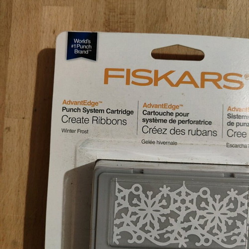 Create Ribbons Winter Frost Fiskars new