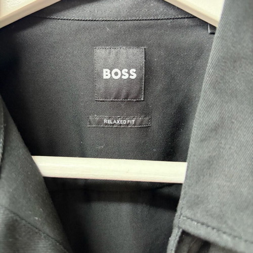 Boss overshirt shirt new, size medium, black