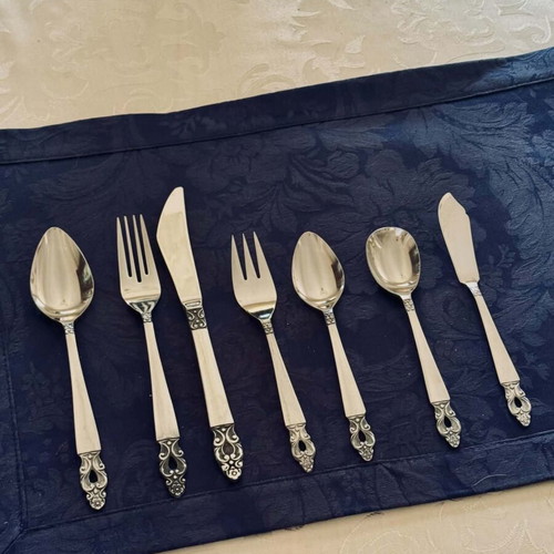 Olaf Stainless Steel Cutlery Set 50 Pieces for 8 People New