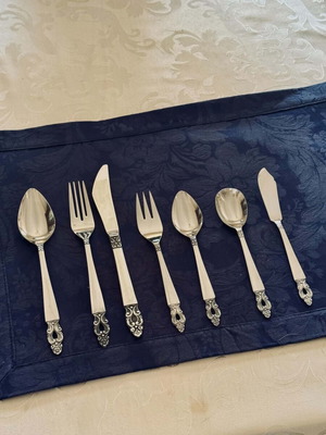 Olaf Stainless Steel Cutlery Set 50 Pieces for 8 People New