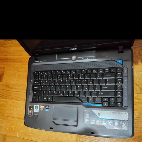 Acer Aspire 5530 series laptop used, for parts, needs power supply