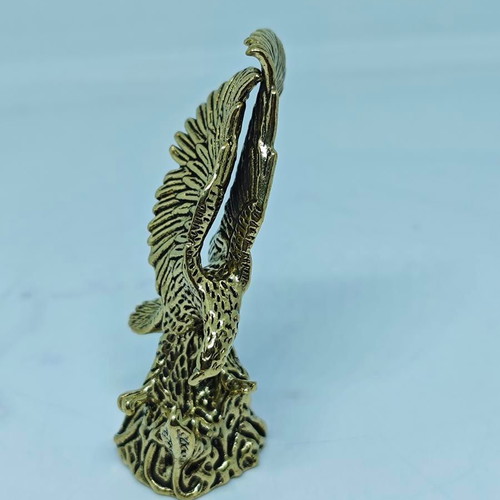 Brass decorative eagle figurine like new