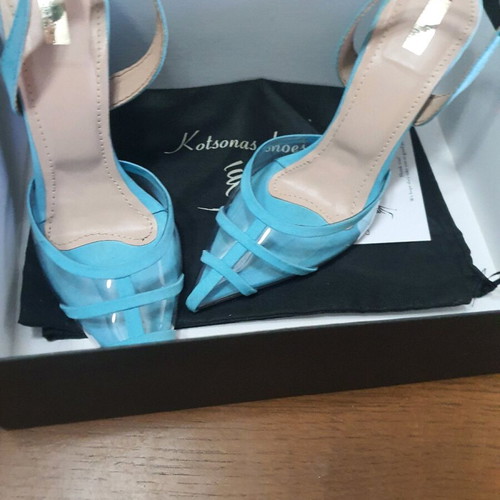 Kotsonas turquoise pumps like new, size 37
