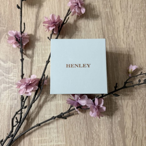 Henley women's watch mint green silicone strap new