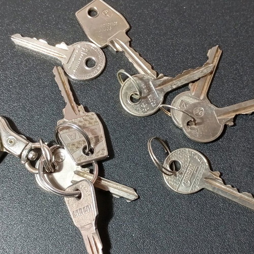 Keys used, pack