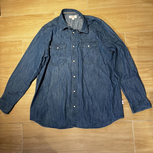 Lee Cooper men's denim shirt XL like new, blue