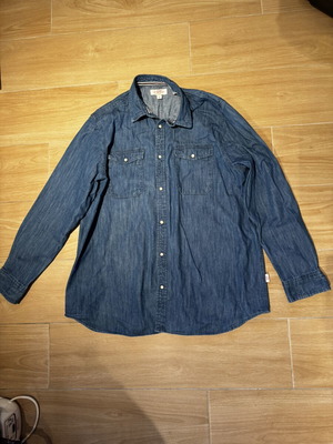 Lee Cooper men's denim shirt XL like new, blue