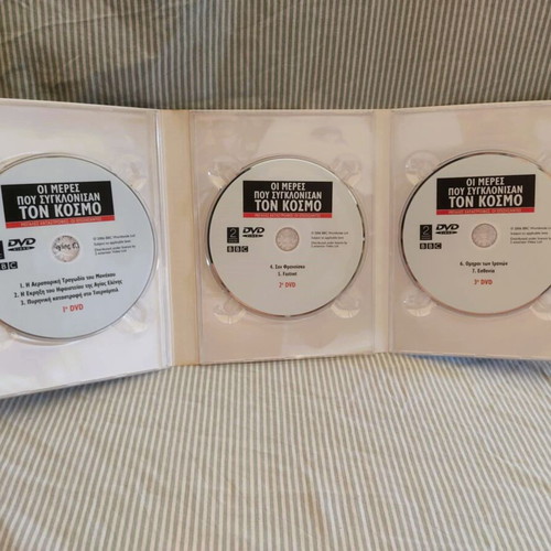 The Days That Shook The World DVD set like new, documentary series