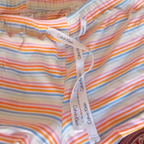 Calvin Klein pajamas used, multicolored, size M