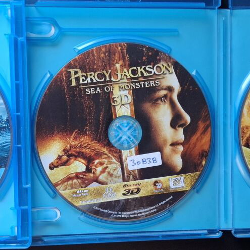 Percy Jackson Blu-ray set used with Greek and Bulgarian subtitles