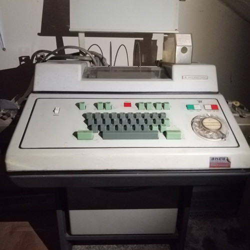Telex by ANCO used, unique and rare piece