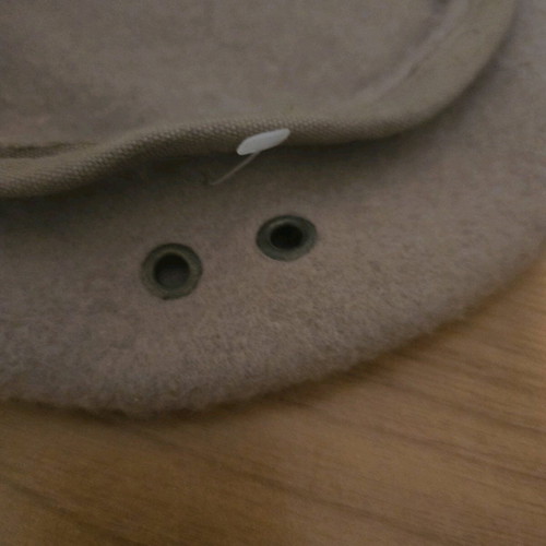French beret new brown, one size