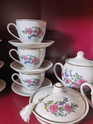 Complete coffee set new