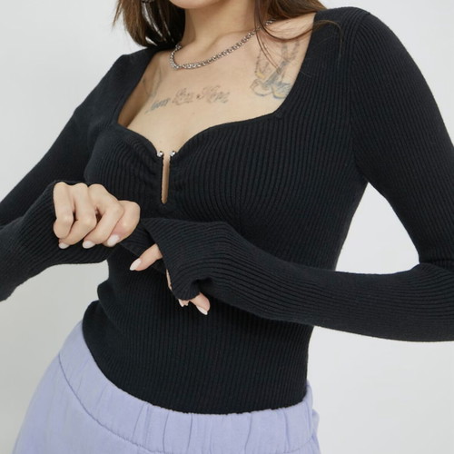 Bodysuit Abercrombie & Fitch size S like new, black