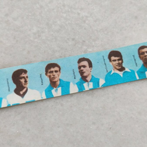Ethnikos 1967-1968 used collectible elongated sticker