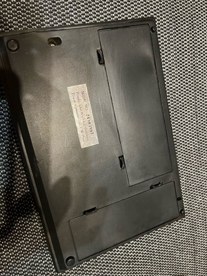 Electronic TV game console used 80s