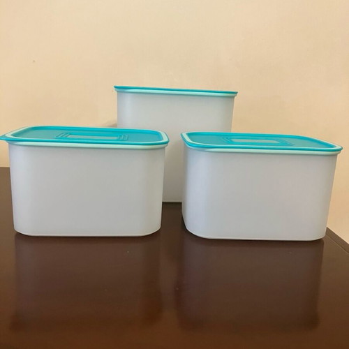 Tupperware Quadro Ultimo canisters 2.1L and 1.3L new