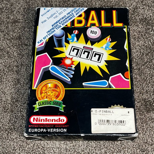 Nintendo NES Pinball game new, sealed from ITOCHU Hellas