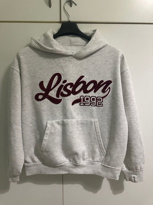 Zara Boys Hoodie Lisbon 1992, like new, grey